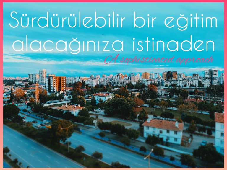 Sürdürülebilir bir dil eğitimi