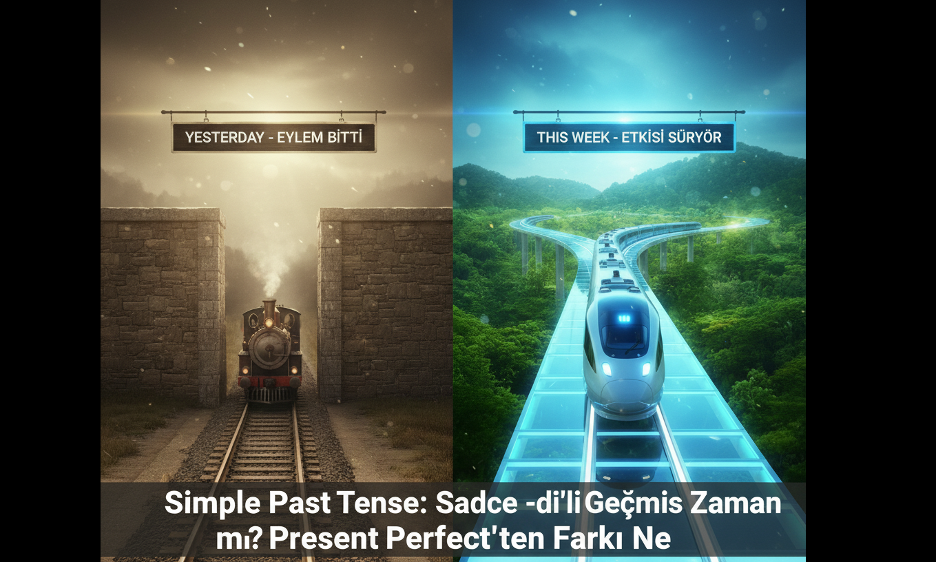 Simple Past Tense: Sadece -di’li Geçmiş Zaman mı? Present Perfect’ten Farkı Ne?