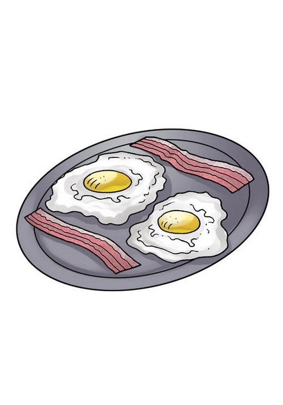 bacon and eggs