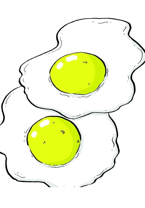 fried eggs