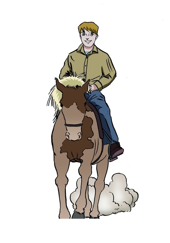 horse riding