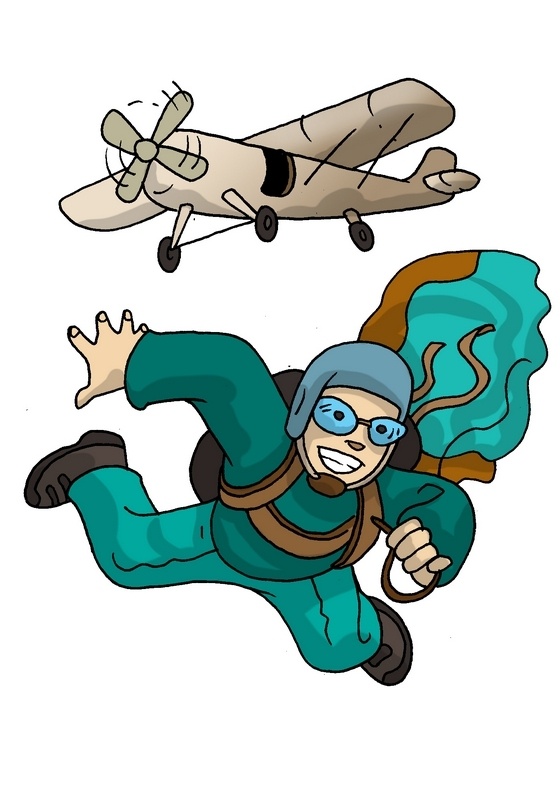 skydiving