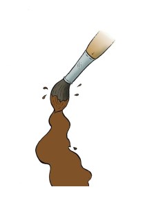 brown