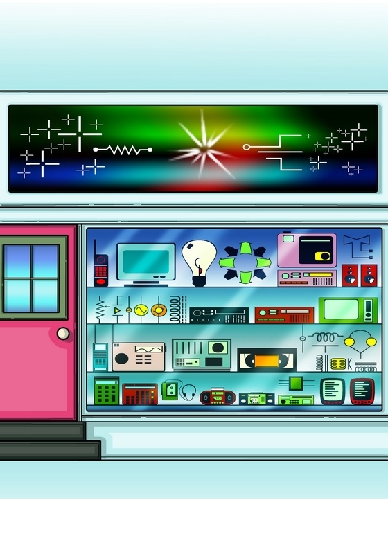 electronic shop