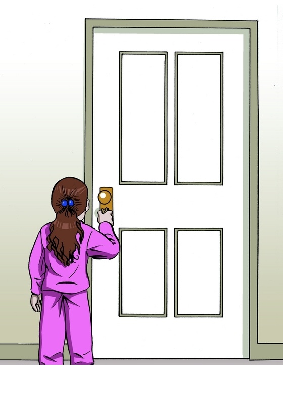 lock the door