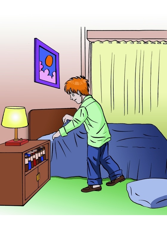 make the bed