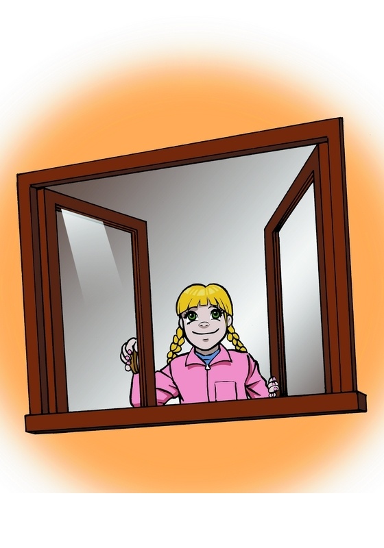 open the window