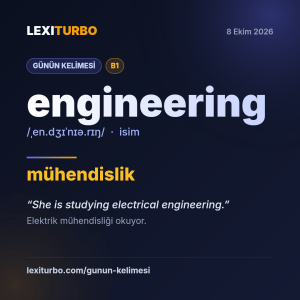 engineering: mühendislik